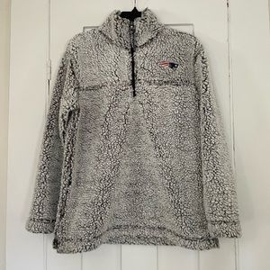 4her NFL Patriots Women’s Sherpa Quarter Zip Jacket